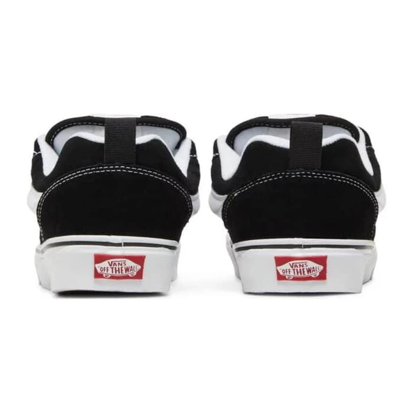 Vans Knu Skool Black White - Resim 4