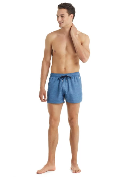 Blackspade 10405 Erkek Şort Mayo - Mavi - Resim 2