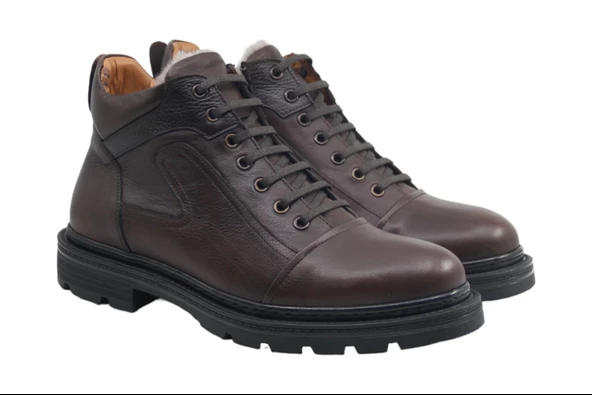 Erkek Kahverengi deri bot - 2