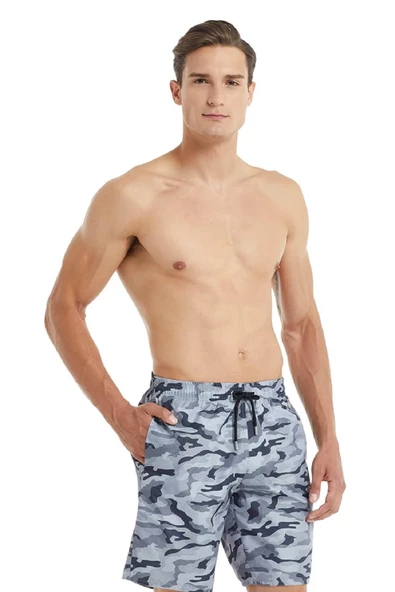 Blackspade 10051 Erkek Şort Mayo - Kamuflaj - Resim 2