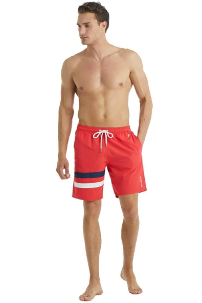 Blackspade 10433 Erkek Kırmızı Şort Mayo - 2