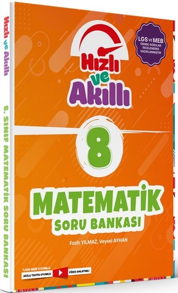 Tammat Yayıncılık 8. Sınıf LGS Matematik Hızlı ve Akıllı Soru Bankası ürün görseli 1