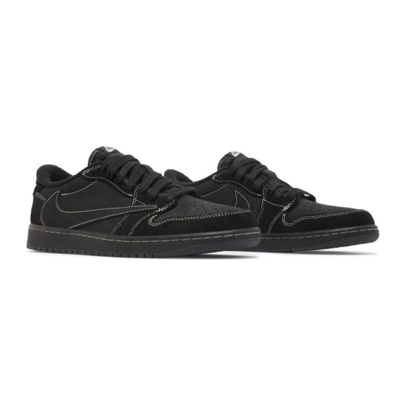 Air Jordan 1 Low x Travis Scott OG SP Black Phantom - Resim 2