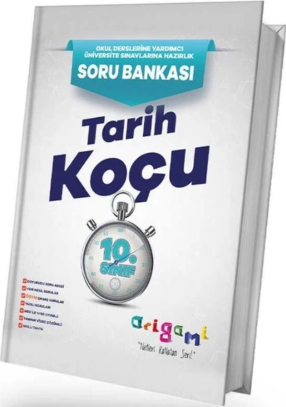 Tammat Yayıncılık 10. Sınıf Tarih Origami Soru Bankası