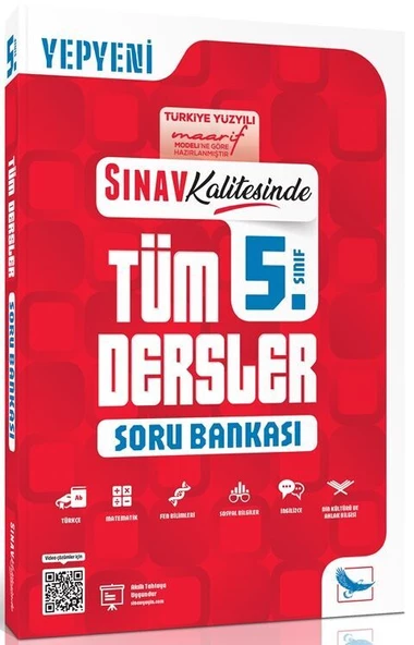 Sınav Yayınları 5. Sınıf Tüm Dersler Sınav Kalitesinde Soru Bankası