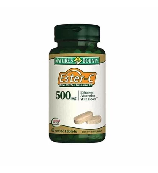 Natures Bounty Ester-C 500 mg 60 Tablet