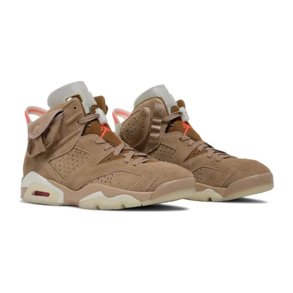 Air Jordan 6 Retro Travis Scott British Khaki - 2