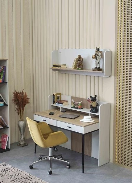 Takım ROMA Genç Oda 90429 Urlu Karyola Komodin Çalışma Masa Koltuk Köşeli Dolap - 4