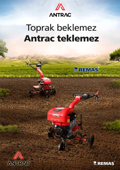 Honda ANTRAC 200 Tekerlekli Şanzımanlı 6.5 HP GX200 Benzinli Çapa Makinesi - 6