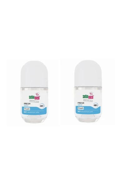 Sebamed Yeni Kutu Deodorant Roll-On Fresh 50ml X 2 Adet