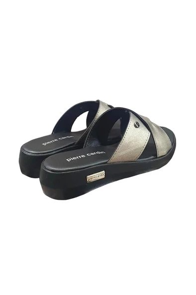 Pierre Cardin Üstü Çapraz Anatomik Günlük Bayan Terlik PC1153CKT - 6