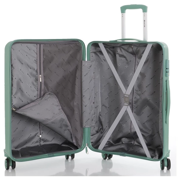 Mçs Polipropilen Valiz V374 65 Cm - 4
