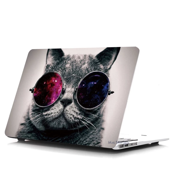 MacBook Air Kılıf 13 inç – A1369 A1466 ile Renkli Baskı Sert Koruma Kapak | Darbeye Çizilmeye Dayanıklı - 10