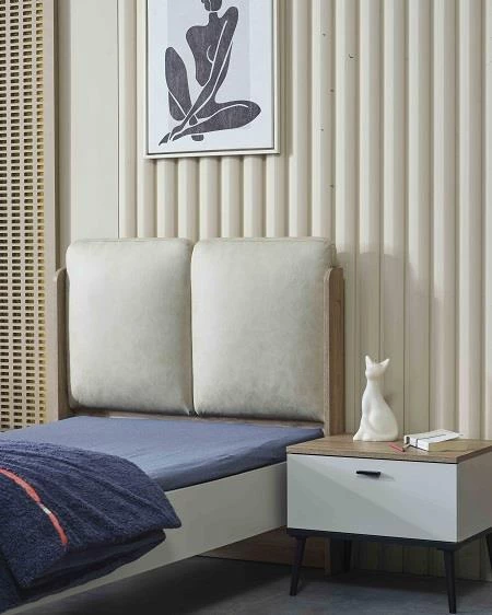 Takım ROMA Genç Oda 90430 Urlu Karyola Komodin Çalışma Masa Koltuk Köşeli Dolap - 3