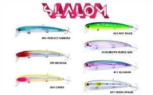 Fujin Slalom SL115F 13.6gr 11.5cm Floating Maket Balık  015R Brown Purple Kiss