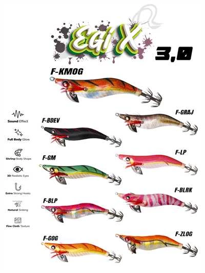 Fujin EgiX 3.0 16.4gr Kalamar Zokası  F-GM