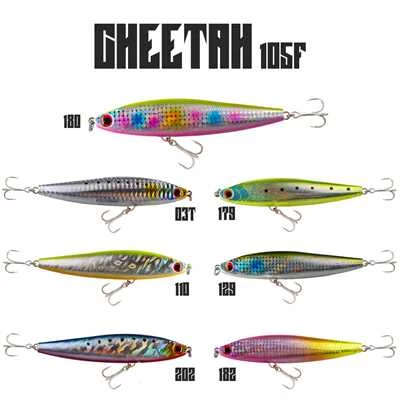 Fujin Cheetah 105F 19gr 10.5cm Maket Balık  182 Double Pink Chart