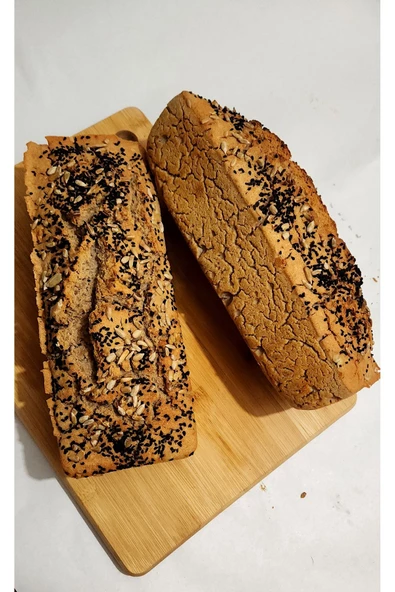 Glutensiz Karabuğday Ekmeği Ekşi Mayalı Ayçiçekli Çörekotlu 2000 gr - 2