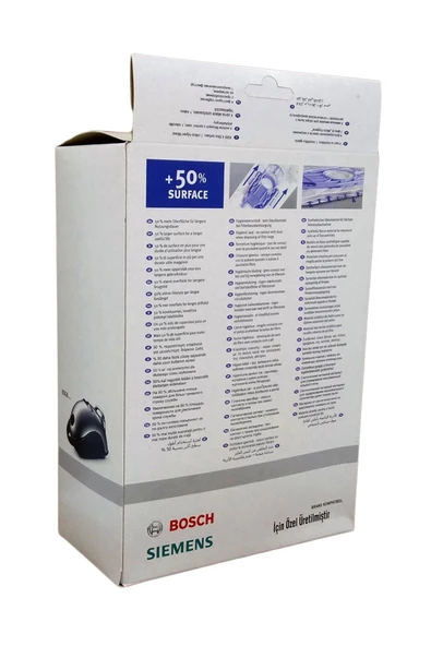 Siemens Dynapower Xxl Süpürge Toz Torbası 4 Adet ( Kutulu Ürün ) - 3