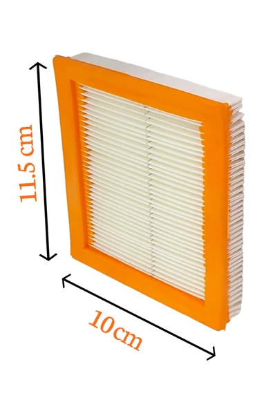 Ihlas Uyumlu Cleanmax S Plus Uyumlu Polen Filtre 10x11.5 cm - 3