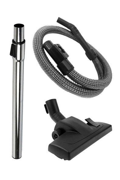 Arçelik S 6660 Kanguru Çelik Telli Süpürge Hortum Boru Başlık Seti 3'lü ürün görseli