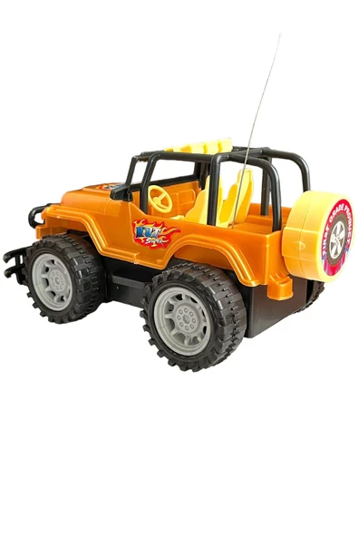 Çocuk Safari Arazi Aracı Uzaktan Kumandalı Yarım Fonksiyon ( Ileri Geri) Oyuncak Jeep Jip Araba - 4