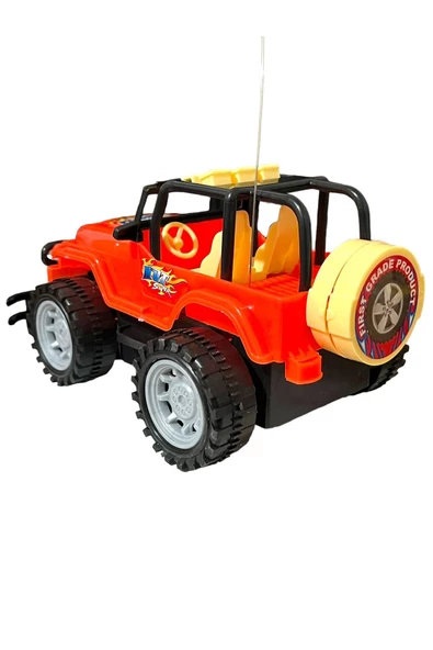 Çocuk Safari Arazi Aracı Uzaktan Kumandalı Yarım Fonksiyon ( Ileri Geri) Oyuncak Jeep Jip Araba - 3