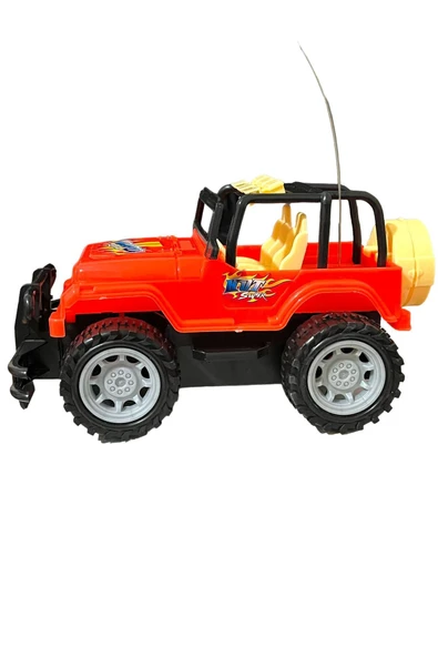 Çocuk Safari Arazi Aracı Uzaktan Kumandalı Yarım Fonksiyon ( Ileri Geri) Oyuncak Jeep Jip Araba - 4