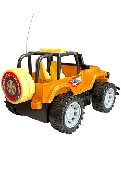 Çocuk Safari Arazi Aracı Uzaktan Kumandalı Yarım Fonksiyon ( Ileri Geri) Oyuncak Jeep Jip Araba - 5