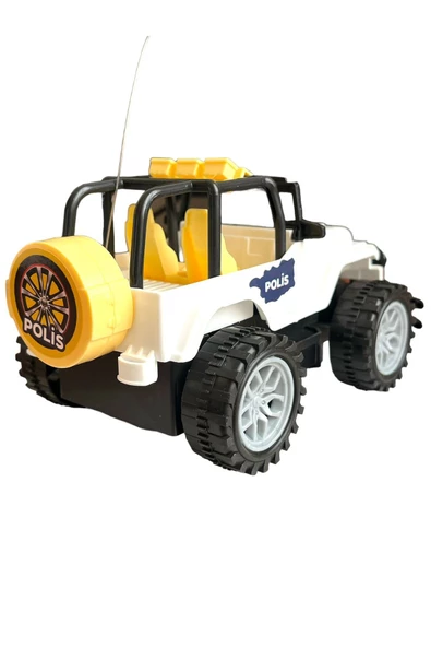 Çocuk Safari Arazi Aracı Uzaktan Kumandalı Yarım Fonksiyon ( Ileri Geri) Oyuncak Jeep Jip Araba - 4