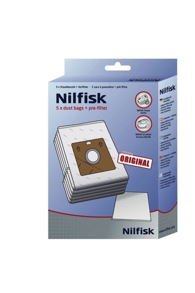 Nilfisk Coupe - One Serisi Toz Torbası ( 5 Li )