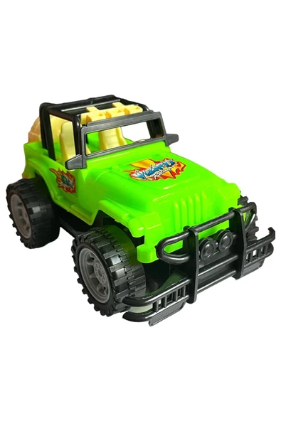 Çocuk Safari Arazi Aracı Uzaktan Kumandalı Yarım Fonksiyon ( Ileri Geri) Oyuncak Jeep Jip Araba - 5
