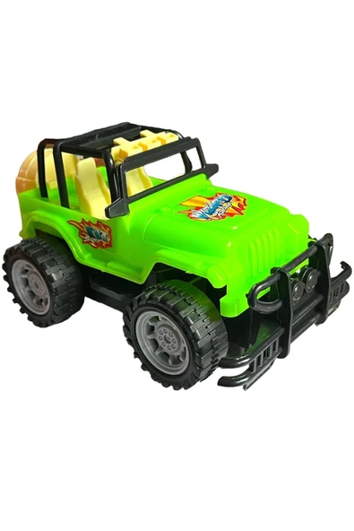 Çocuk Safari Arazi Aracı Uzaktan Kumandalı Yarım Fonksiyon ( Ileri Geri) Oyuncak Jeep Jip Araba - 4