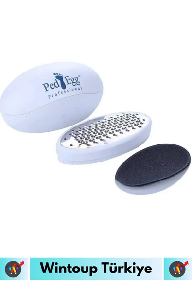 Premium Ölü Cilt Kaldırma Ölü Deri Nasır Temizleme Ayak Taban Bakım Törpüsü Topuk Rendesi - 4