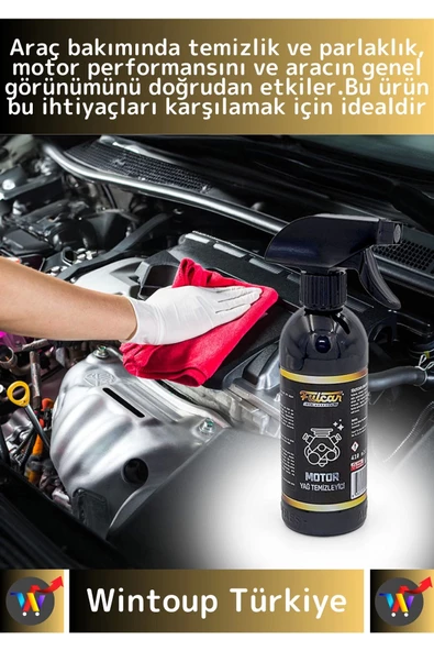 Çevre Dostu Pratik Canlı Parlak Görünüm Kir Pis Yağ Araba Oto Motor Yağ Kir Temizleyici - 2