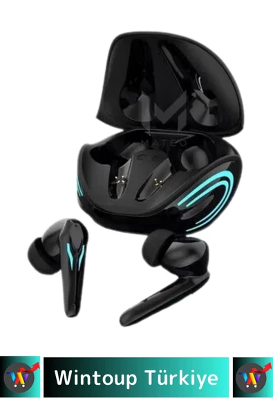 Premium iPhone 16 Pro Max Tam Uyumlu ANC ENC Gamer Kulak İçi Bluetooth Oyuncu Kulaklığı - 2