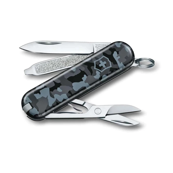Klasik 58 MM Yeşil Kamuflaj Çakı - Victorinox - 0.6223.94