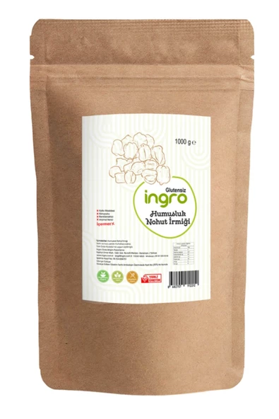 Glutensiz Humusluk Nohut Irmiği 1000 G