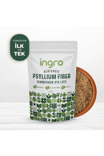 Psyllium Fiber (KARNIYARIK TOHUMU LİFİ) 100g