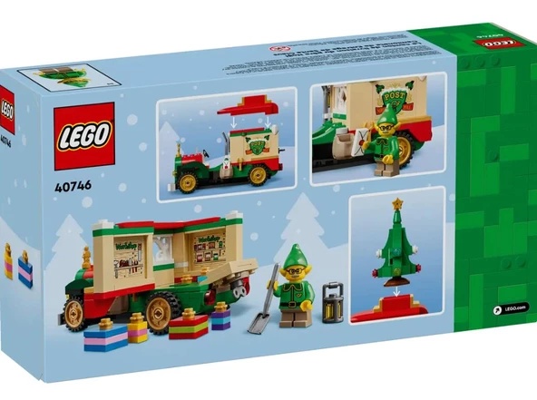 Lego 40746 Santa's Delivery Truck - Resim 2