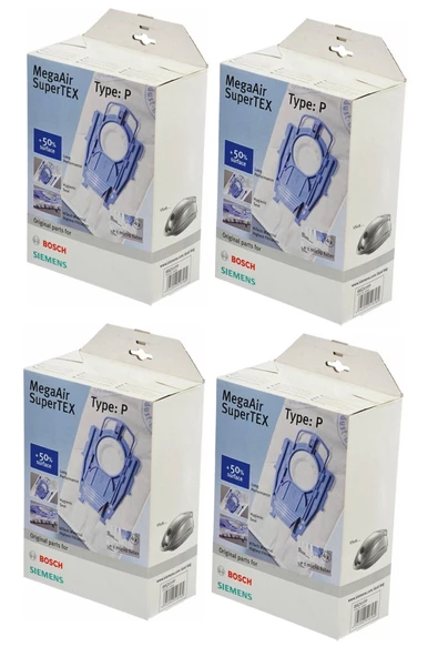 Bosch Bsg 82022 Ergomaxx'X Süpürge Toz Torbası 16 Adet ( 4 Kutu ) ürün görseli 1