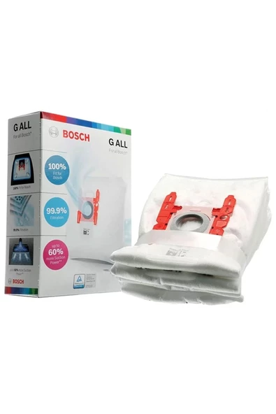Bosch BSA 61922 Logo Serisi Toz Torbası 4 Adet G ALL ( Kutulu )