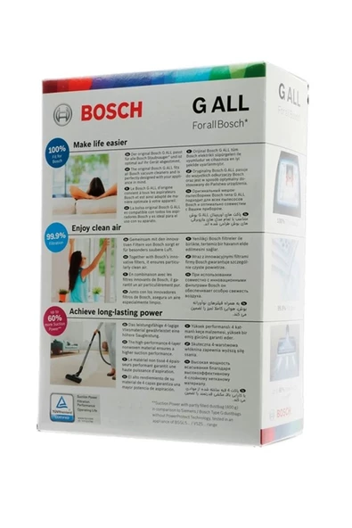 Bosch Bgn2A111 Gl-20 Süpürge Toz Torbası 16 Adet G ALL ( 4 Kutu ) - 3