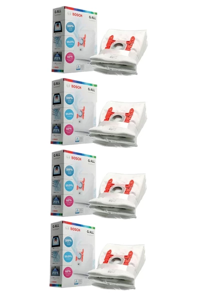 Bosch BSG 71877 Toz Torbası 16 Adet G ALL ( 4 Kutu )