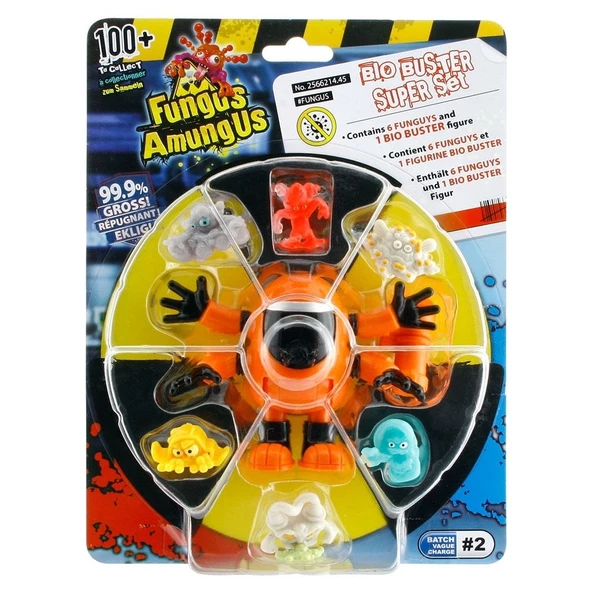 Fungus Amungus Bio Buster Figür Set Model 3