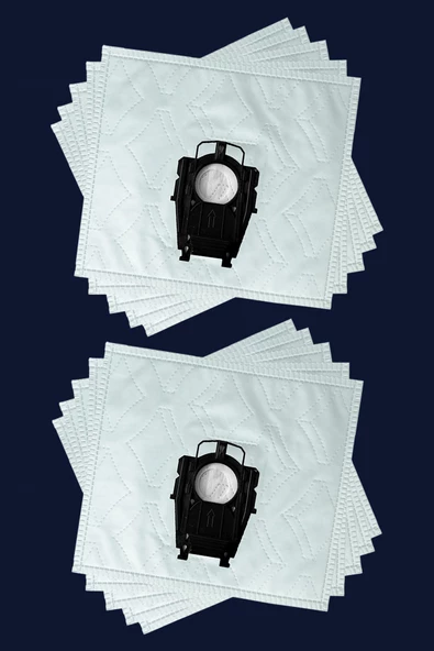 Bosch Bsg 82010 Ergomaxx'X Uyumlu 10 Adet Süpürge Toz Torbası Bez ürün görseli 1