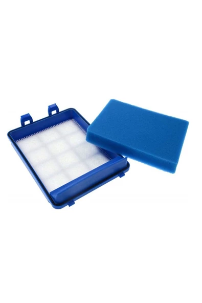 ultimate ve Hepa filtre fc 9925 Philips FC 9925 Marathon Ultimate Kutulu Ön Filtre Hepa Filtre Seti - Resim 4