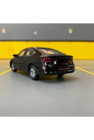 Skoda Octavia 1/36 Ölçek Diecast Metal Model Araba Oyunca Araba - 5