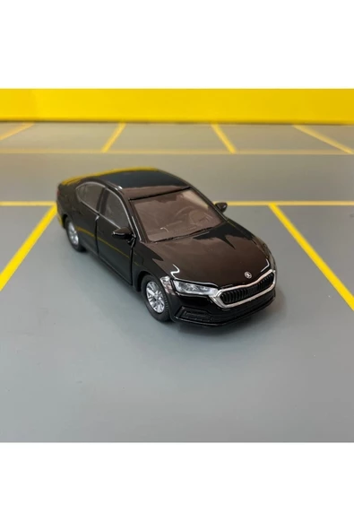 Skoda Octavia 1/36 Ölçek Diecast Metal Model Araba Oyunca Araba - 6