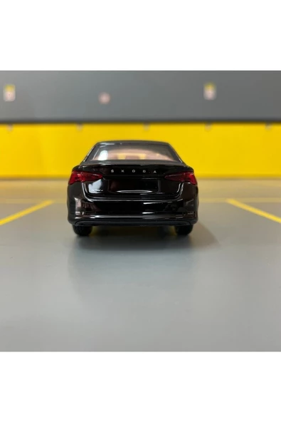 Skoda Octavia 1/36 Ölçek Diecast Metal Model Araba Oyunca Araba - 4